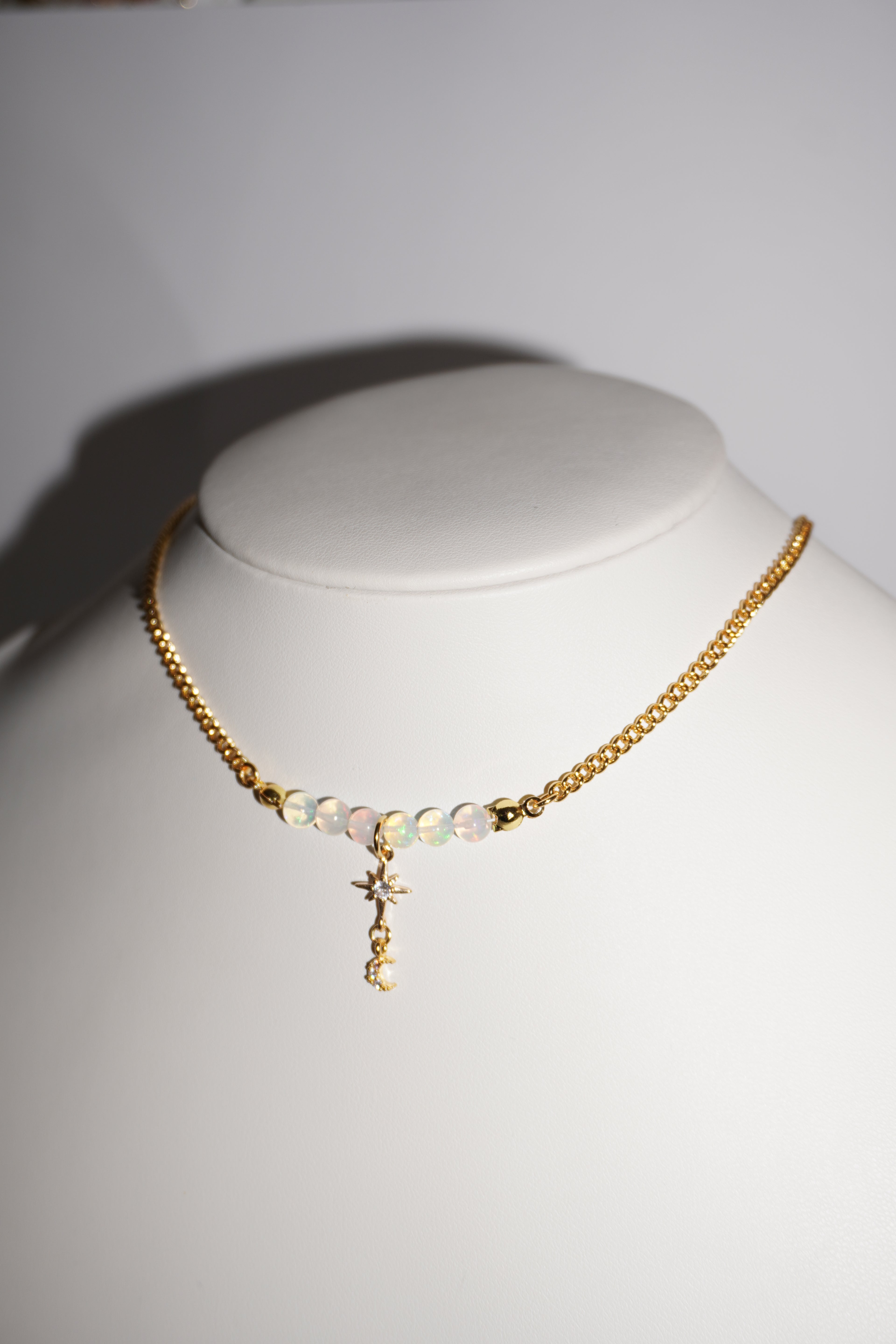 Bubbles | Äthiopien Opal Kette