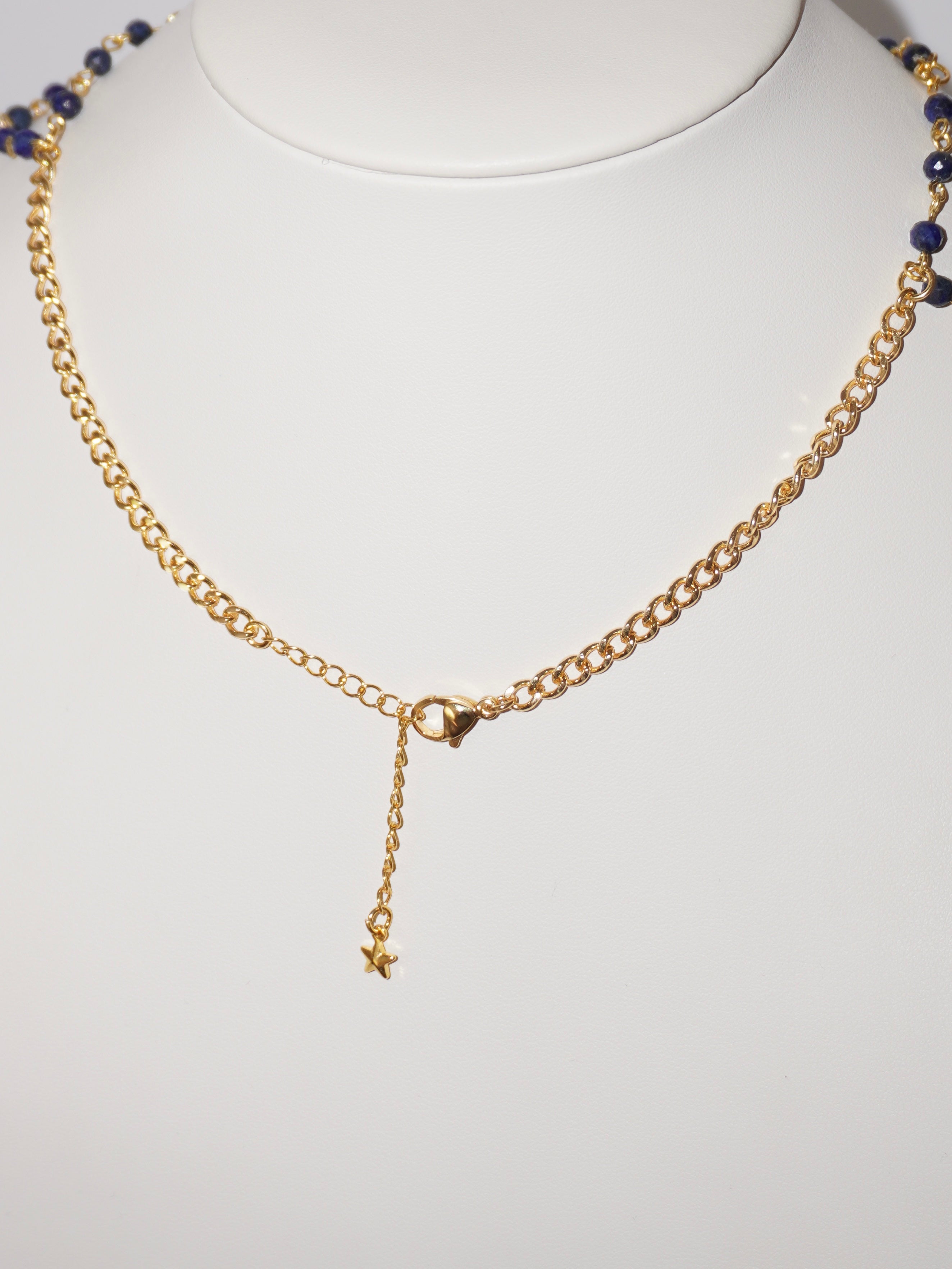 Dreamy | Citrin/Lapis Lazuli Kette