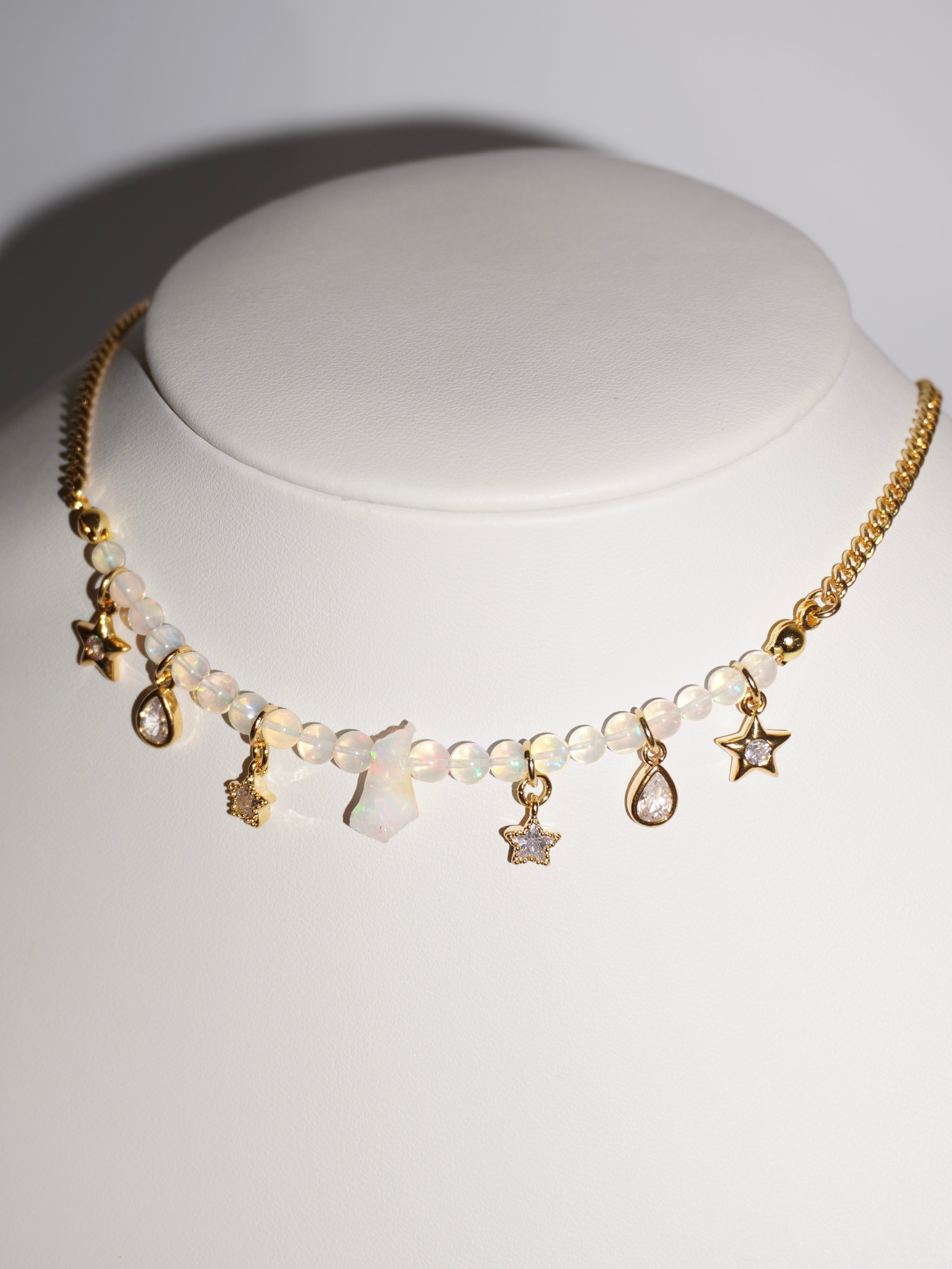 Galaxy | Äthiopien Opal Kette