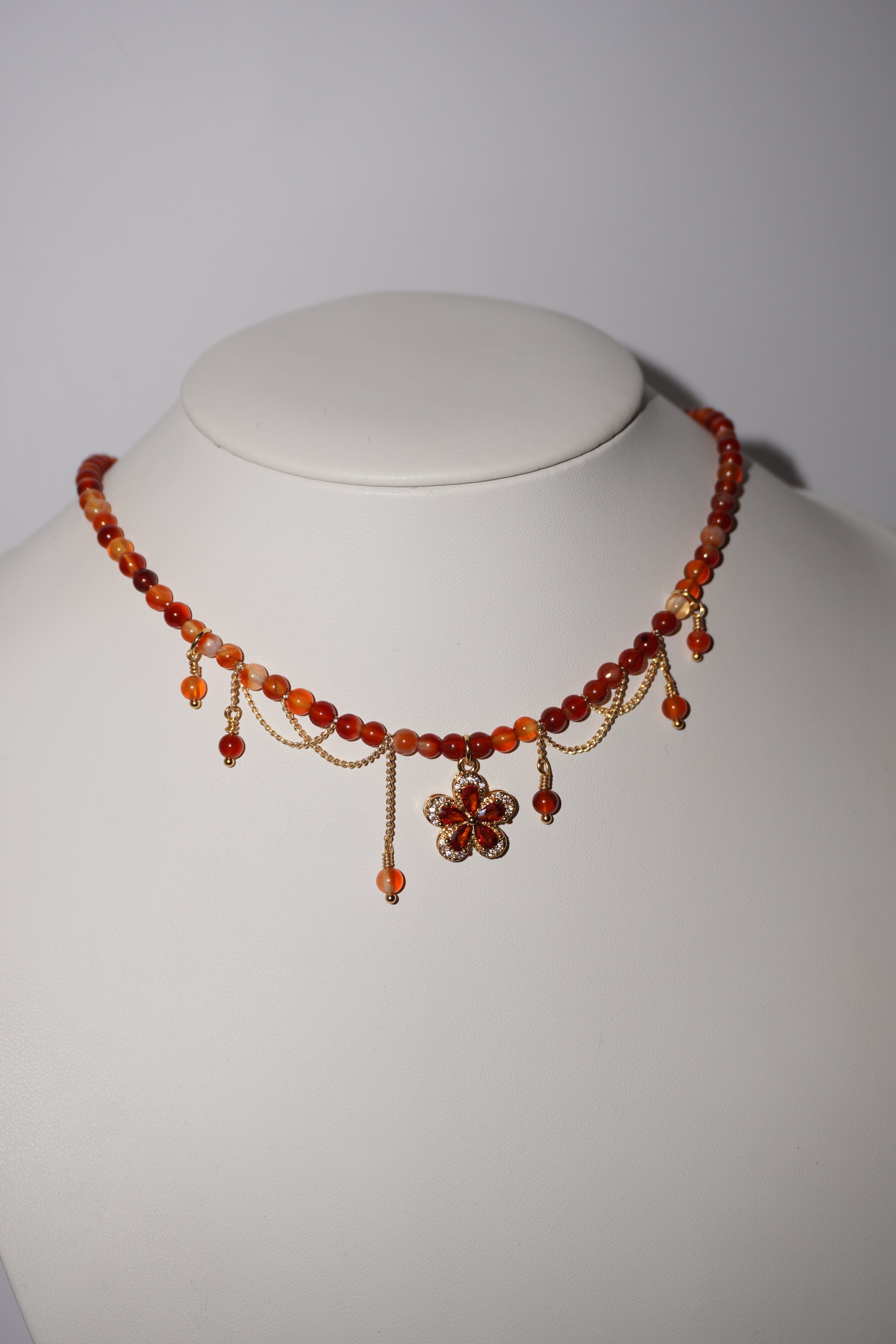 Petal | Karneol Kette