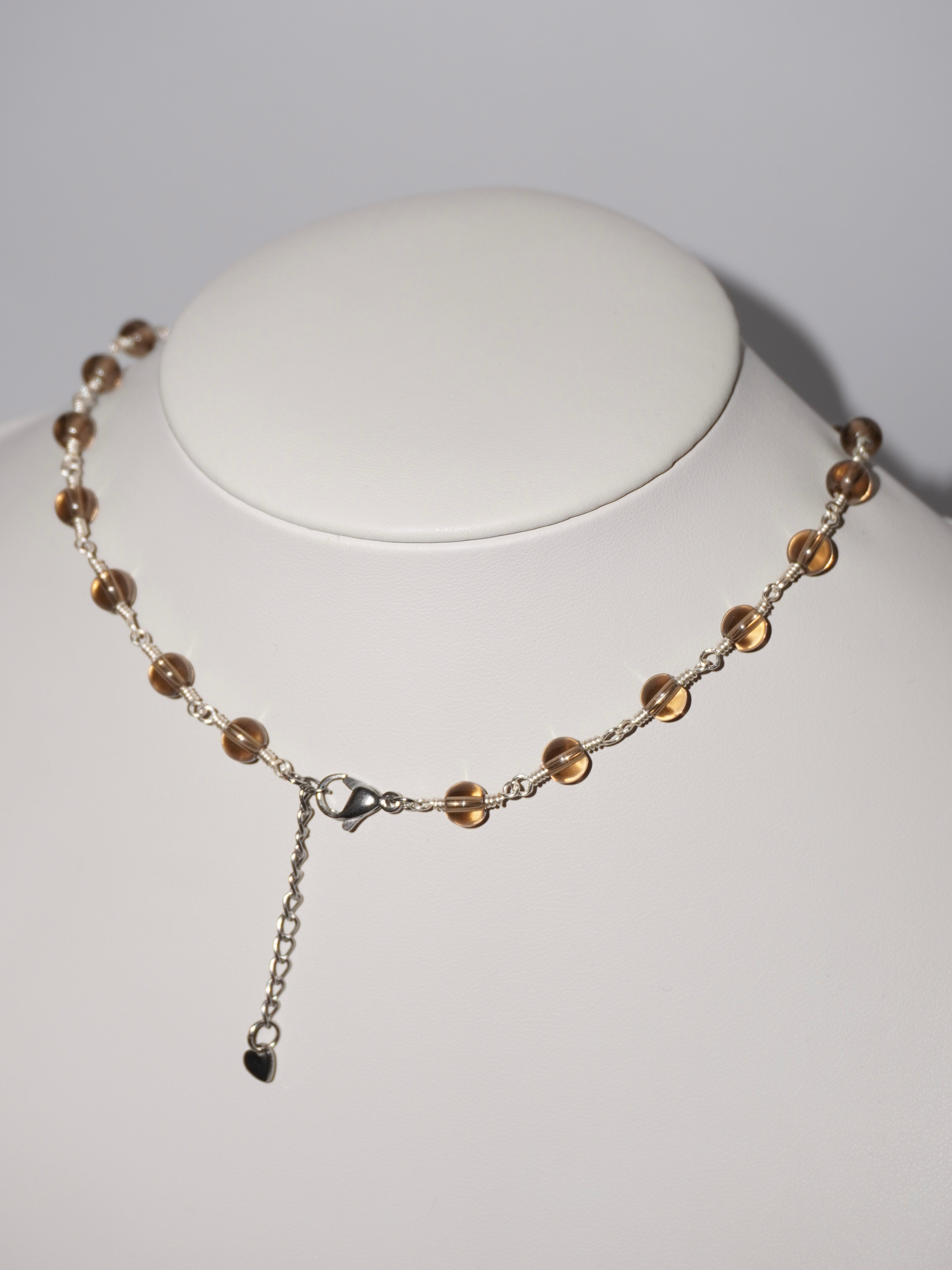 Sara | Rauchquarz Kette