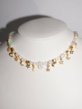 Purity | Weiße Jade & Äthiopien Opal Kette