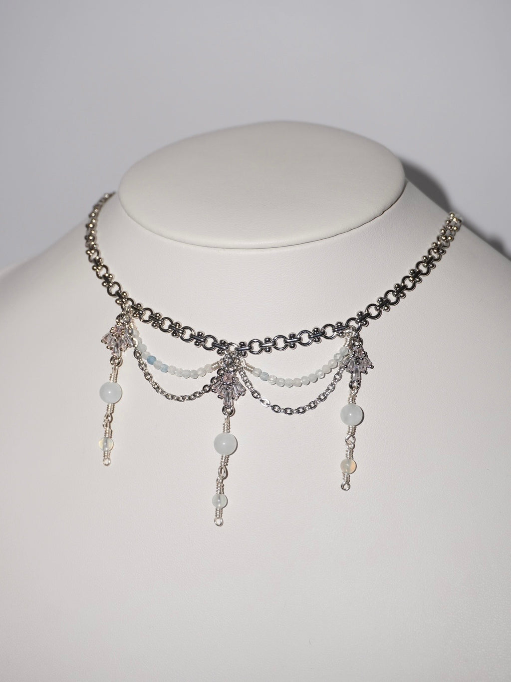 Loren | Aquamarin Kette