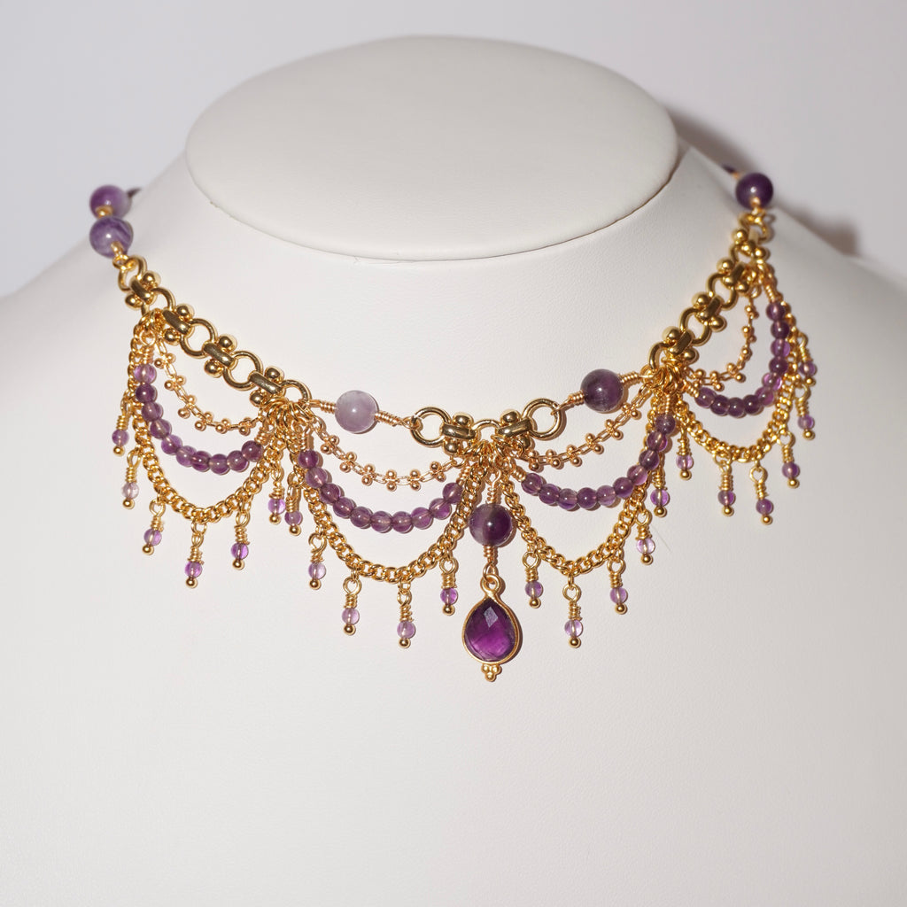 Victoria | Amethyst Kette