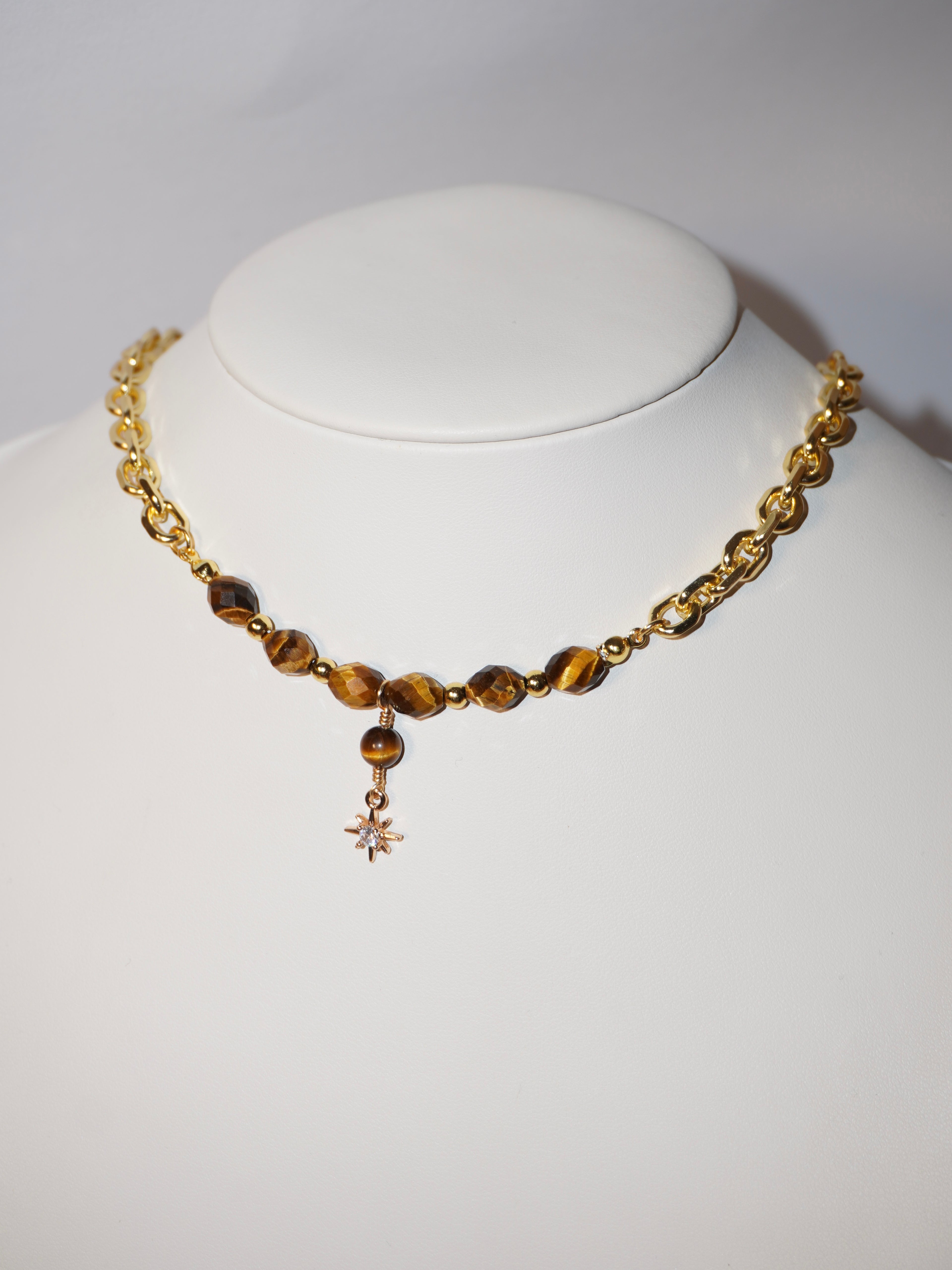 Bossy | Tigerauge Kette