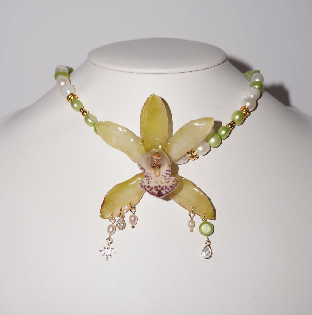 Tropic | Süßwasserperlen Kette | Unikat