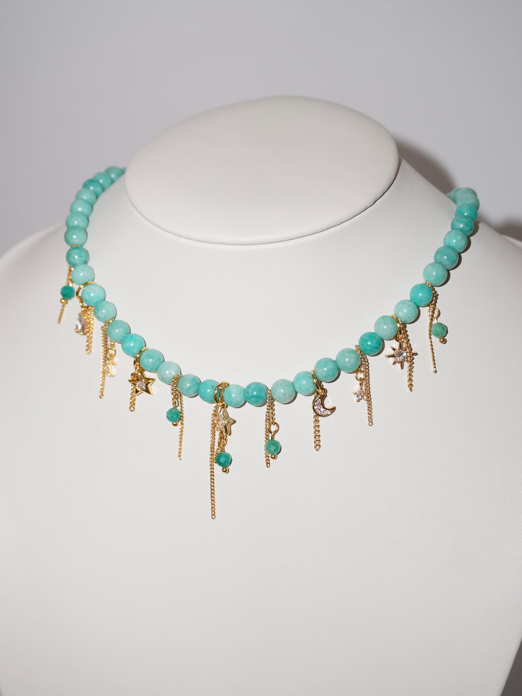Jasmin | Amazonit Kette