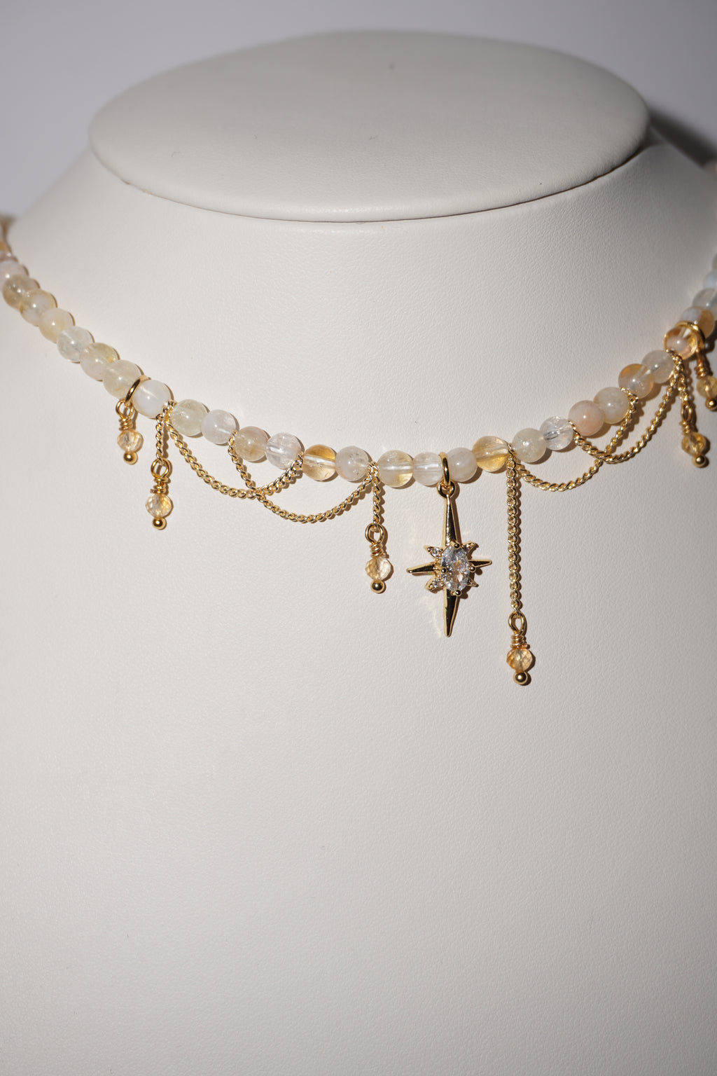 Star | Citrin Kette