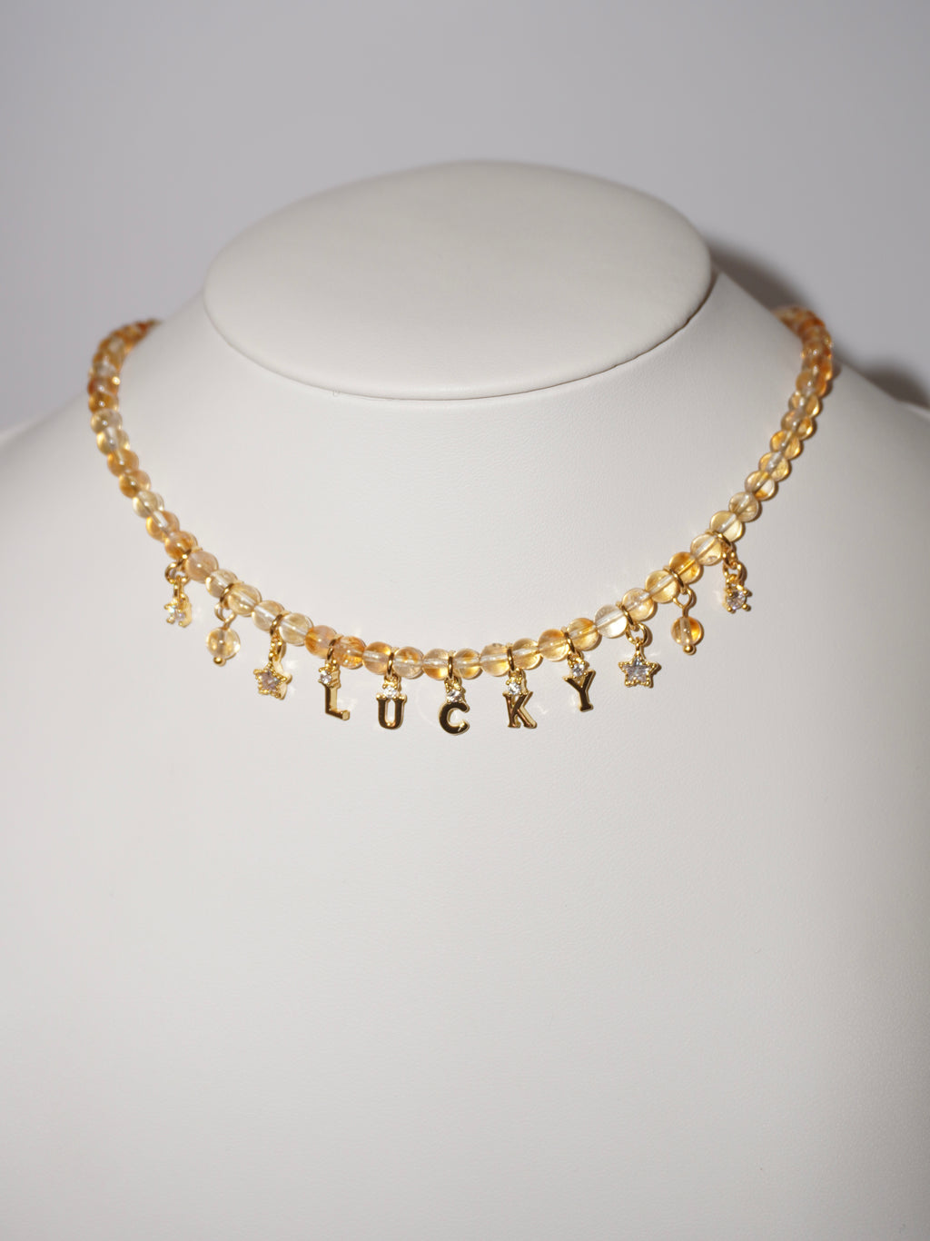 Lucky | Citrin Kette