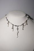 Eleonora | Mondstein Kette | Edelstahl Silber