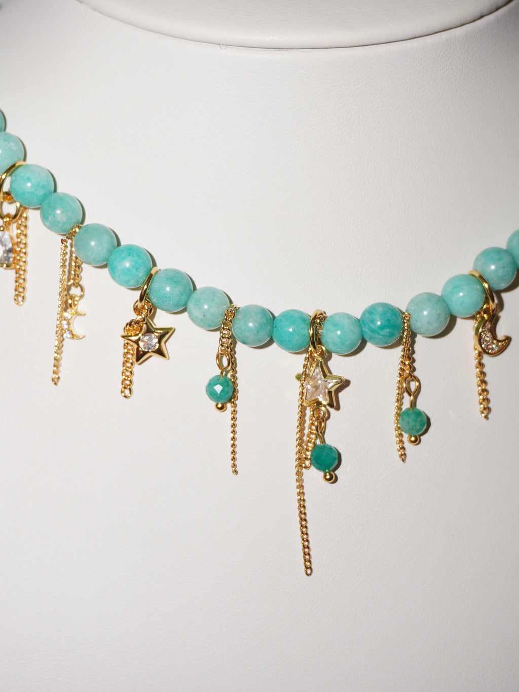 Jasmin | Amazonit Kette