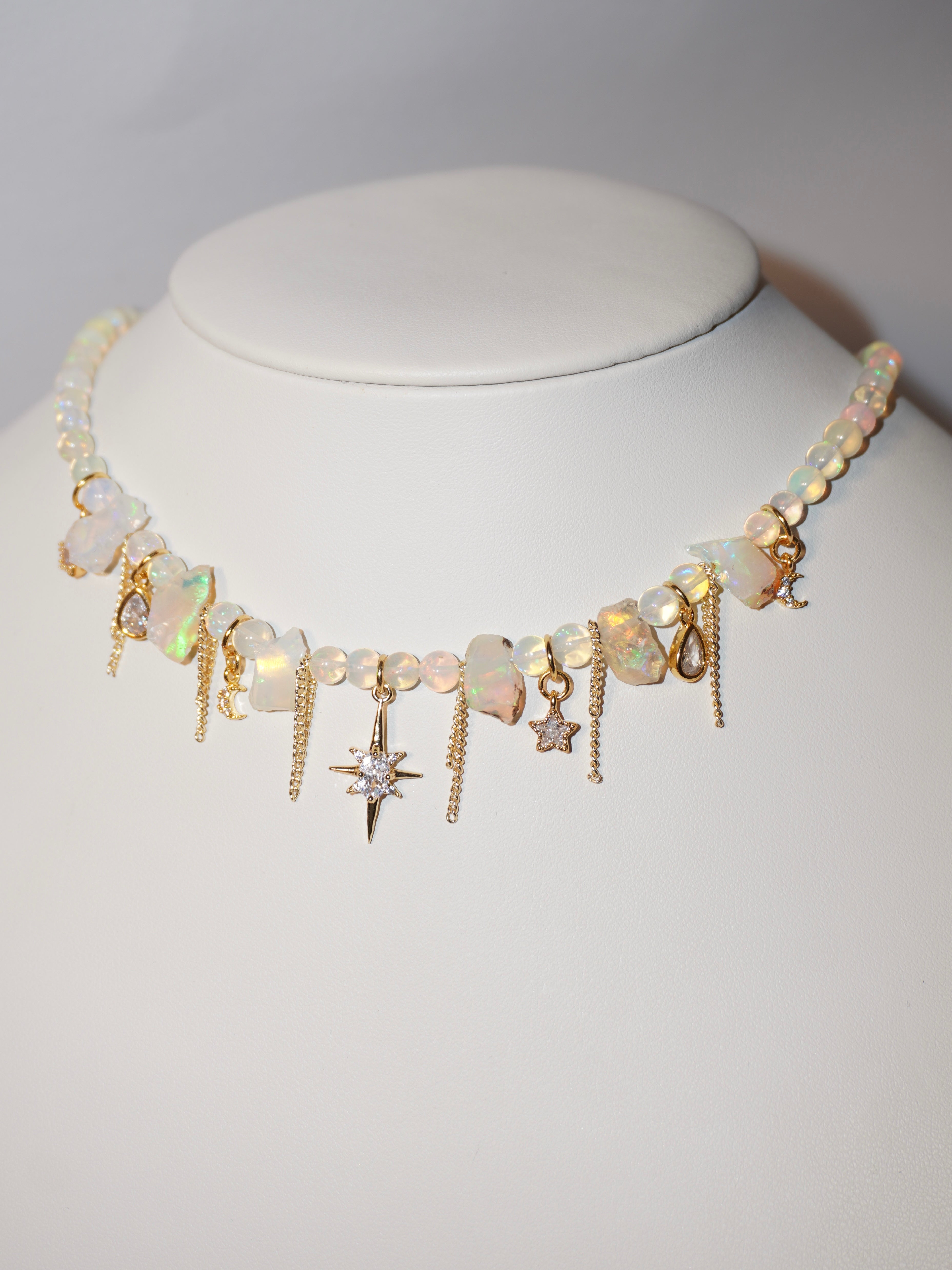 Fantasy | Äthiopien Opal Kette