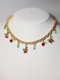 Cherry | Rubin Jade Kette
