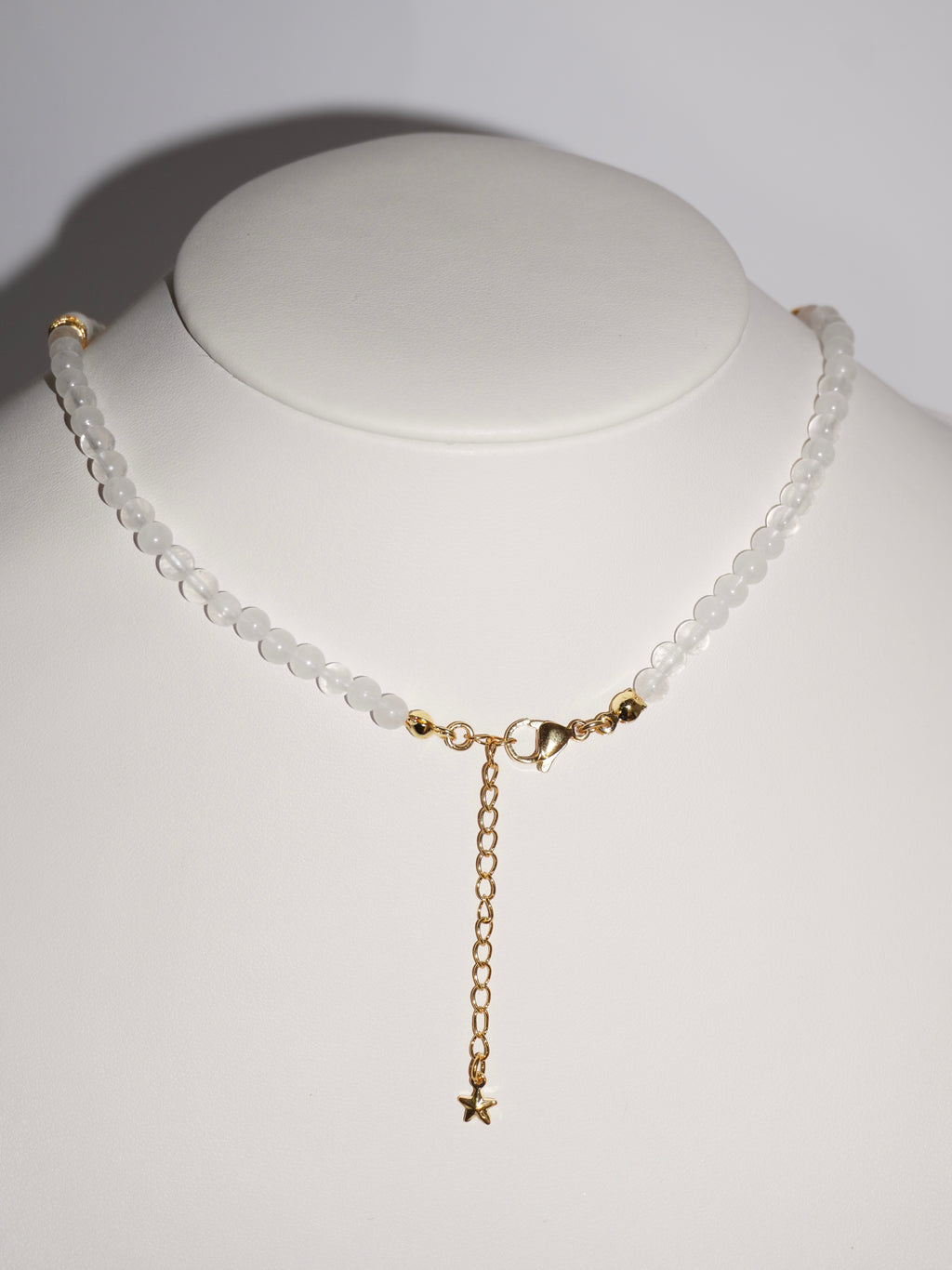 Purity | Weiße Jade & Äthiopien Opal Kette