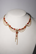 Hottest | Karneol Kette | Edelstahl Gold